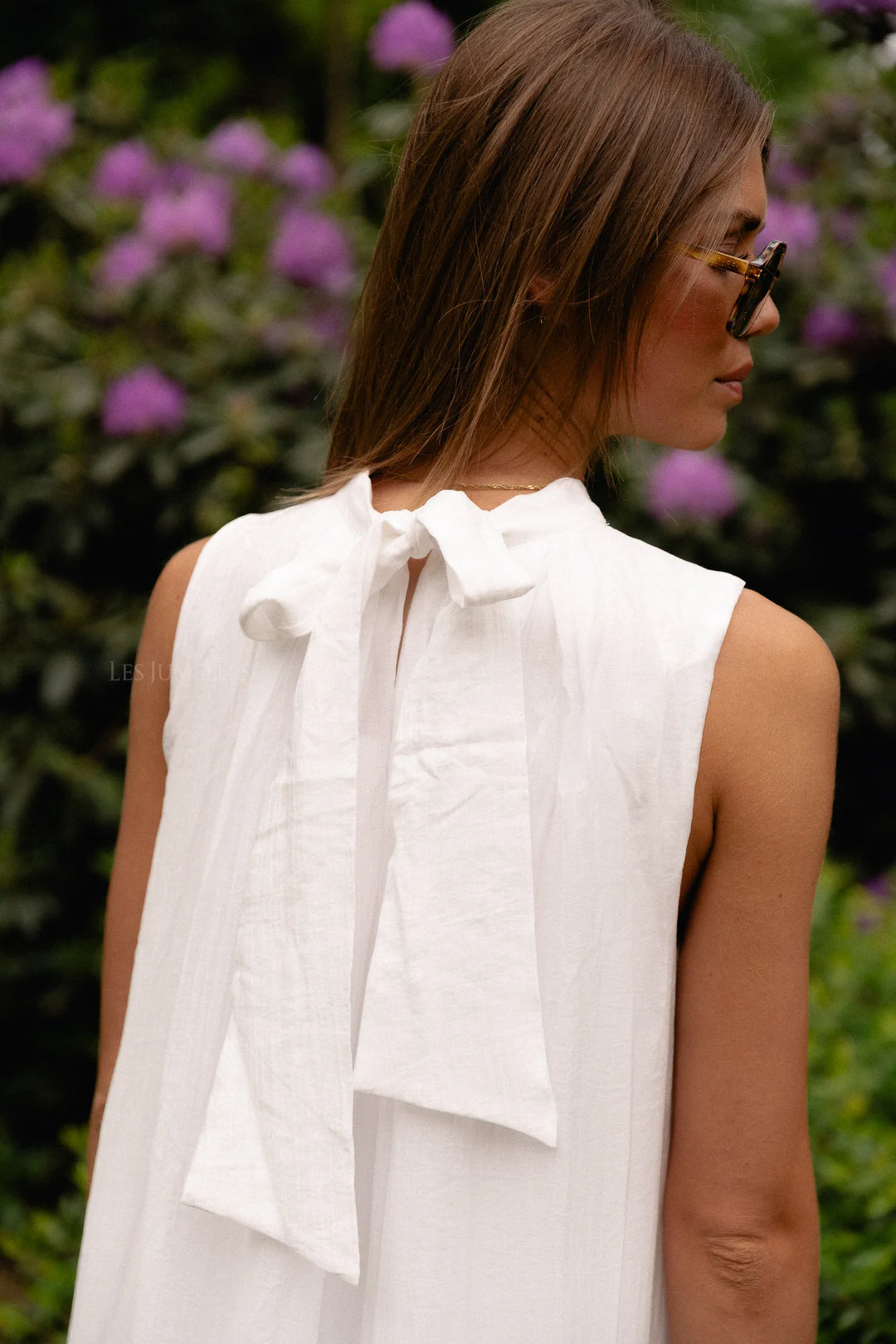 Twigsy SL Ankle Dress - Star White