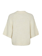 Benuta Fluffy Knit Cardigan - Off-White - Cardigans - Helt Dilla AS