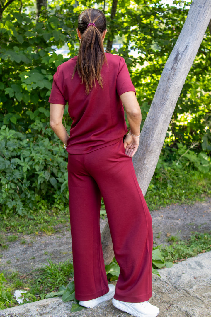 Vincent Karmen t-shirt - Cabernet - Singlet, Topper & T-skjorter - Helt Dilla AS