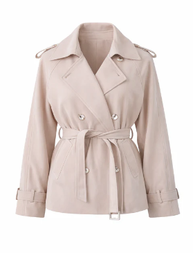 Cala Trench Mid Cotton - Sand - Jakke - Helt Dilla AS