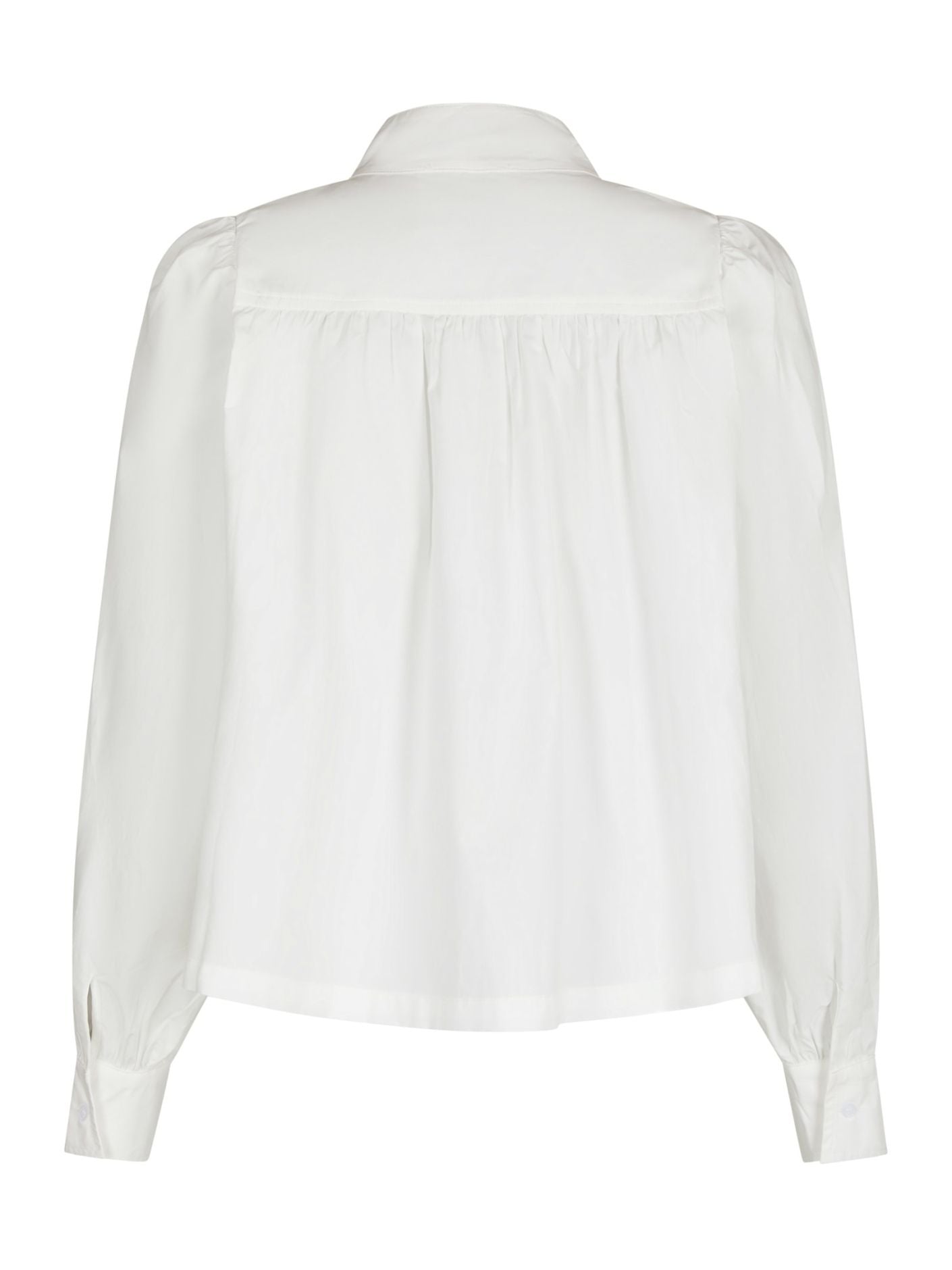 Melya Poplin Shirt - White - Bluser - Helt Dilla AS