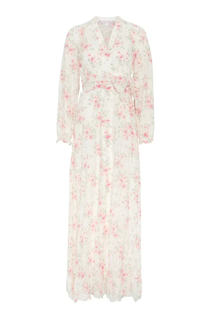 Lenna Maxi Dress - Rose Reverie - Kjoler - Helt Dilla AS