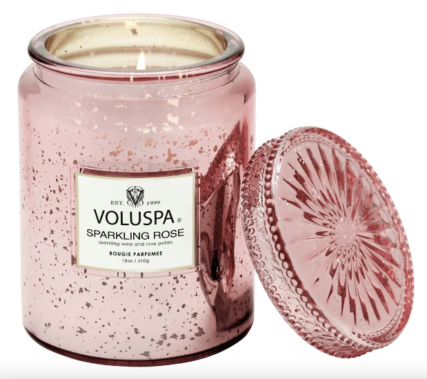 Sparkling rose CANDLE - over 100 timer - Tilbehør - Helt Dilla AS
