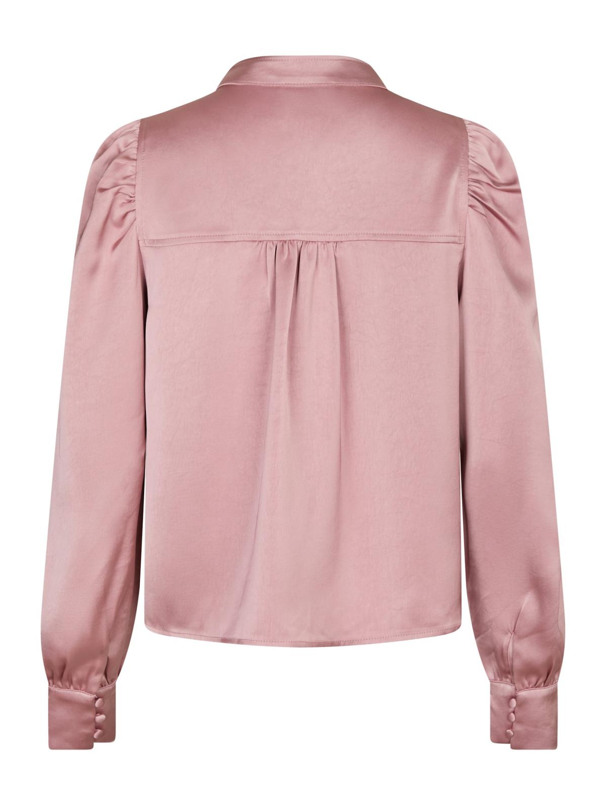 Rosslyn Heavy Sateen Blouse - Evening Rose - Bluser - Helt Dilla AS