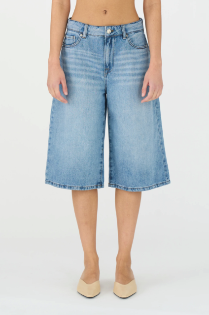 Augusta Long shorts - denim blue