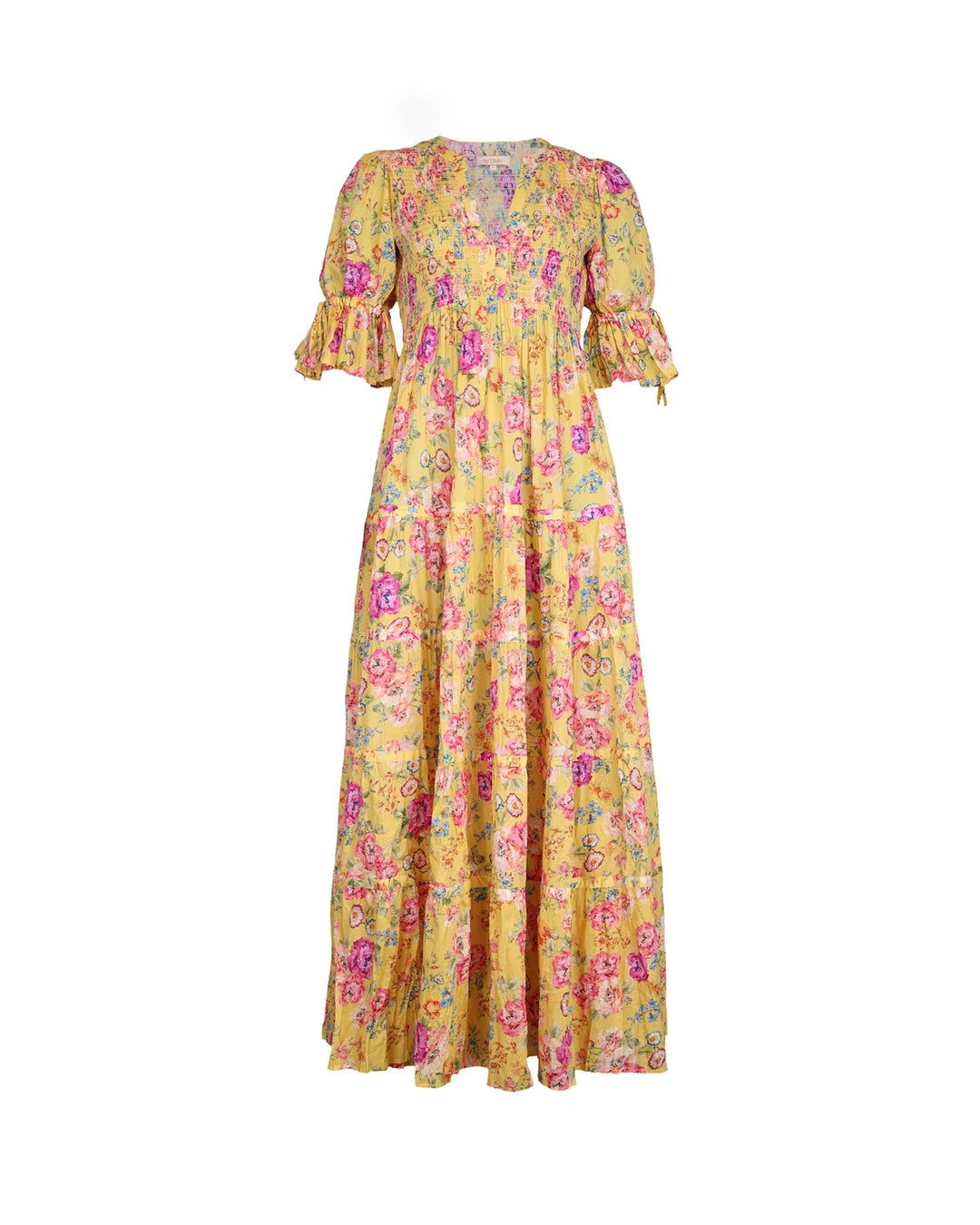 Twisted Maxi Dress - Daylight Blossom - Kjoler - Helt Dilla AS