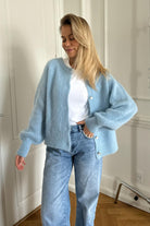 Ida Cardigan - Light blue - Cardigans - Helt Dilla AS