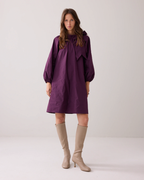 Dress Taft Light - Plomme - Kjoler - Helt Dilla AS
