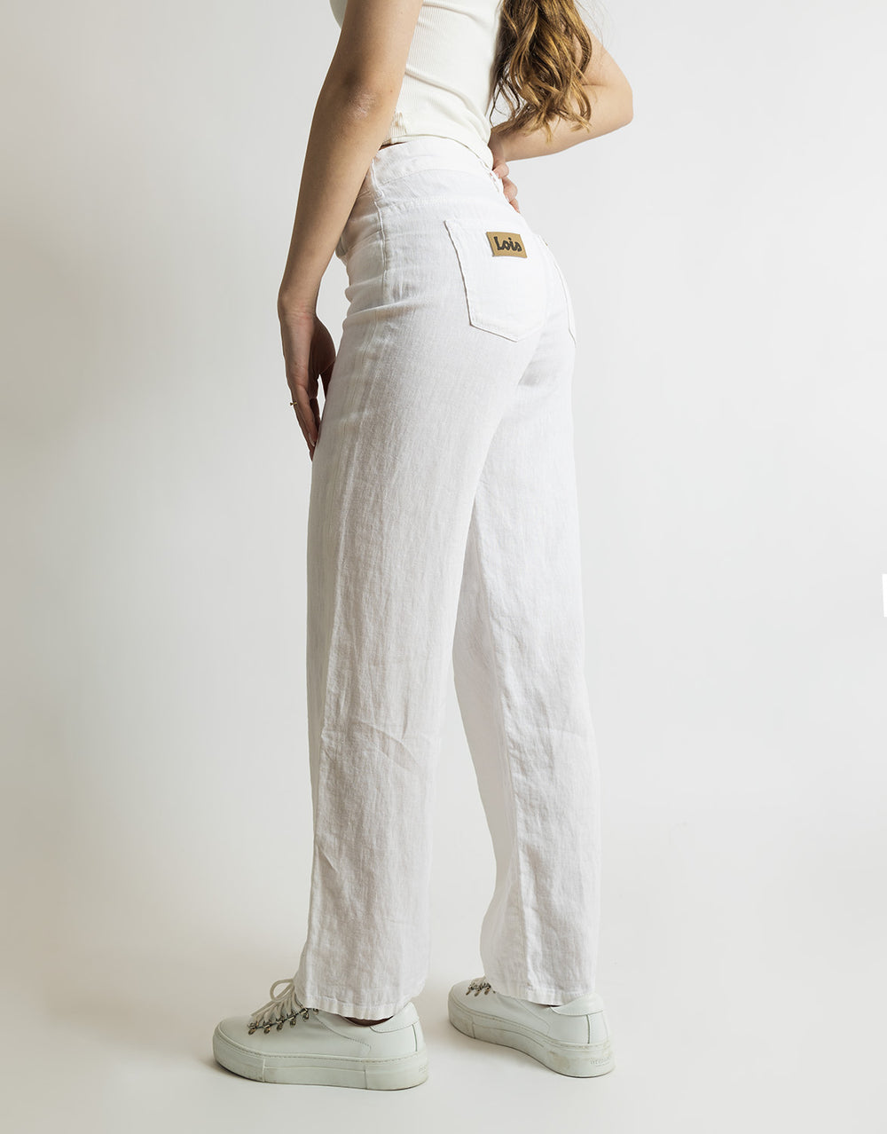 Culotte Linen - White - Jeans - Helt Dilla AS