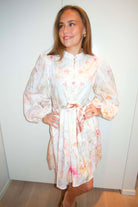 Alva Mini Dress - White - Kjoler - Helt Dilla AS