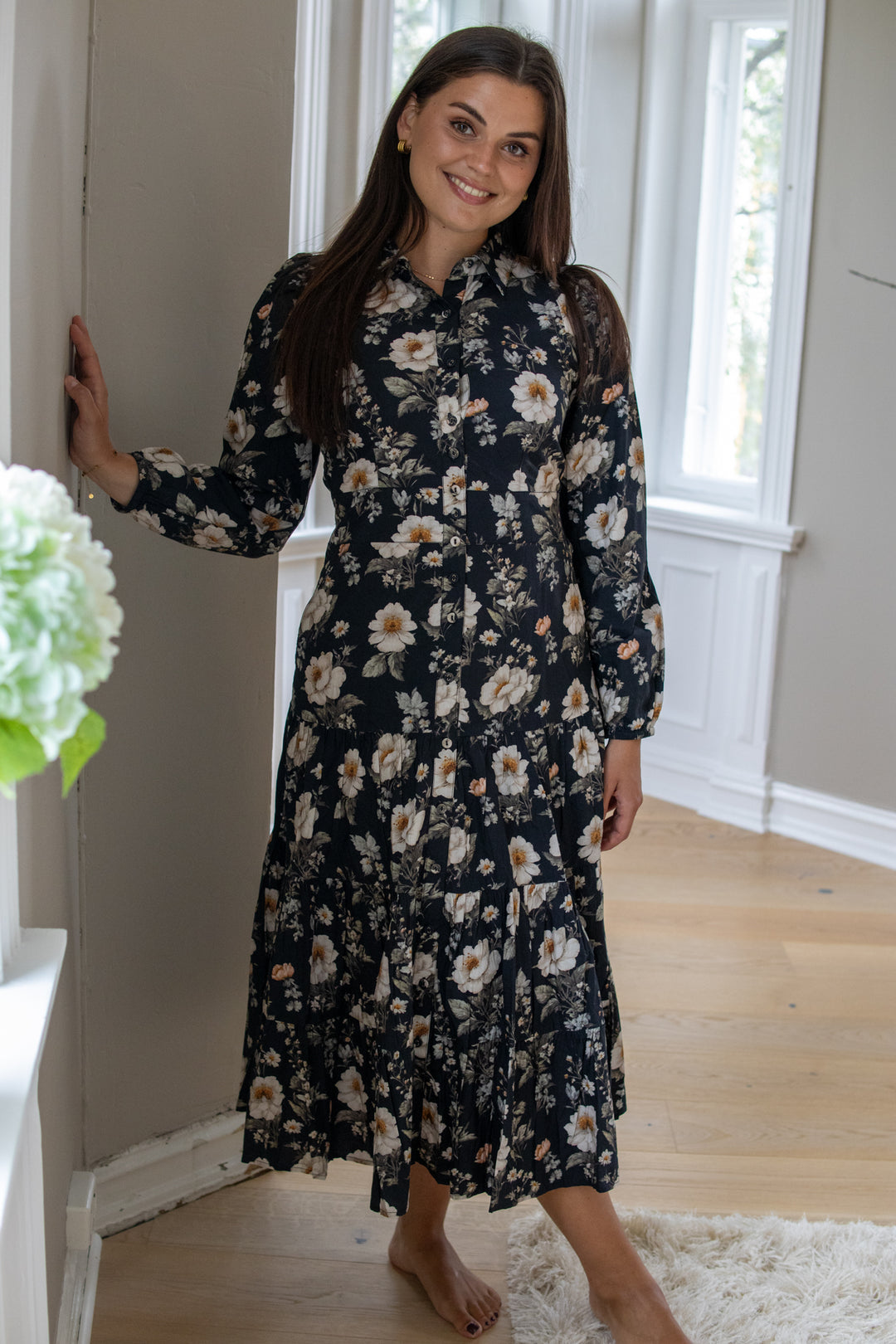 Vicky midi dress - Antique Black - Kjoler - Helt Dilla AS