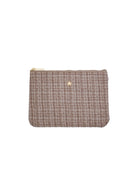 Tweed Small Pouch - warm taupe - Tilbehør - Helt Dilla AS