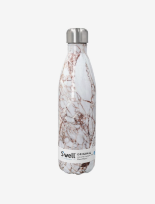 Calacatta Gold flaske 750ml - Hvit/gull