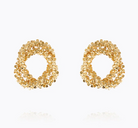 Gemma knot earring - gold - Tilbehør - Helt Dilla AS