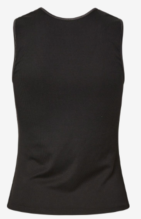 YasPaloma Tank Top - black - Genser - Helt Dilla AS