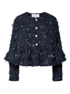 Dira LS Short Jacket - Navy Blazer - Blazer - Helt Dilla AS