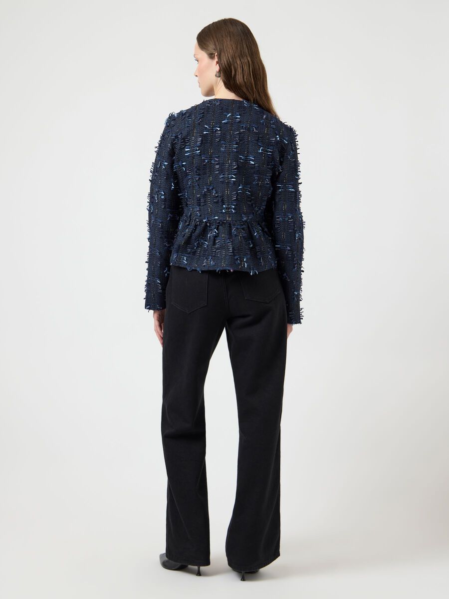 Dira LS Short Jacket - Navy Blazer - Blazer - Helt Dilla AS