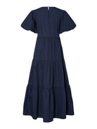 YasColea SS Ankle Dress - Navy Blazer - Kjoler - Helt Dilla AS