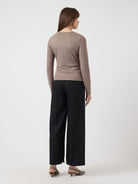 Paloma Top - taupe grey - Genser - Helt Dilla AS
