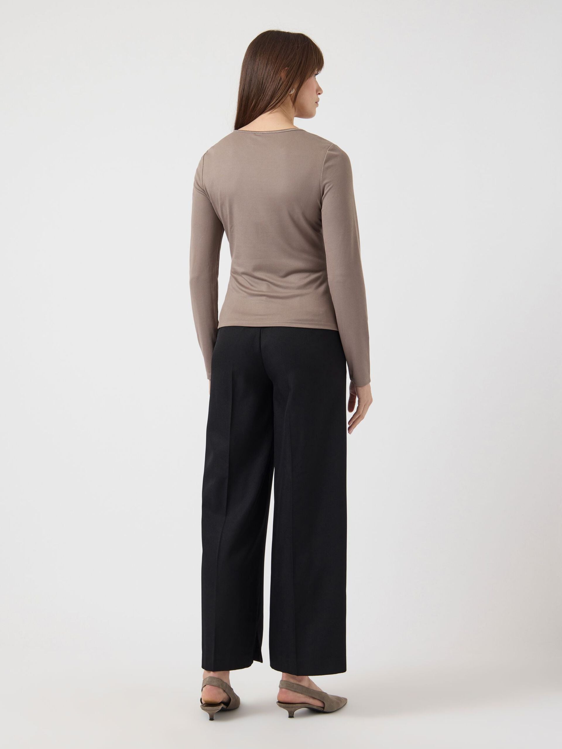Paloma Top - taupe grey - Genser - Helt Dilla AS