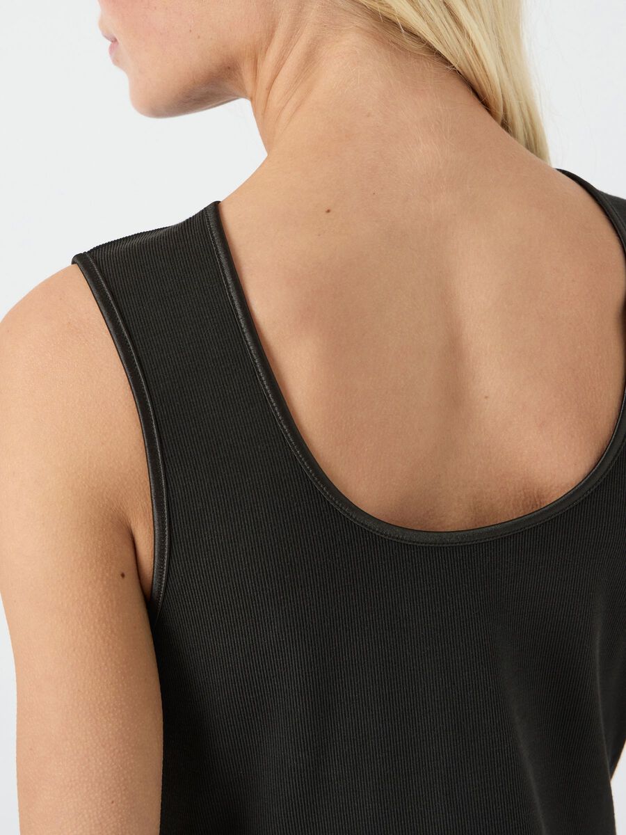 YasPaloma Tank Top - black - Genser - Helt Dilla AS