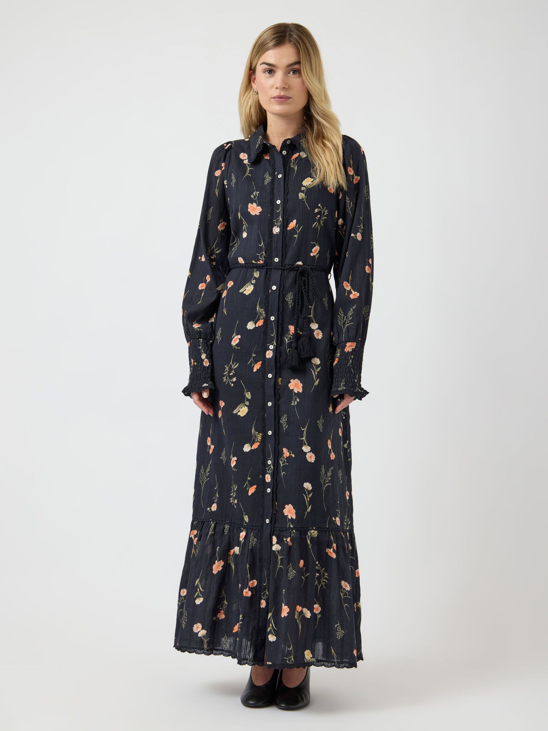 Somelli LS Long Shirt Dress - Kjoler - Helt Dilla AS