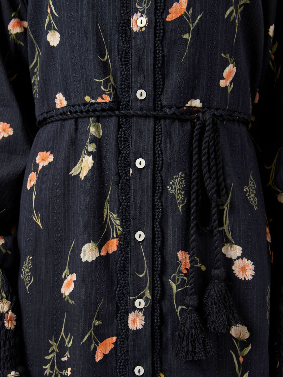 Somelli LS Long Shirt Dress