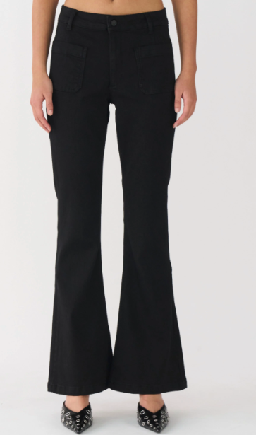 Ann Charlotte Jeans - Wash Andorra Black - Bukser - Helt Dilla AS