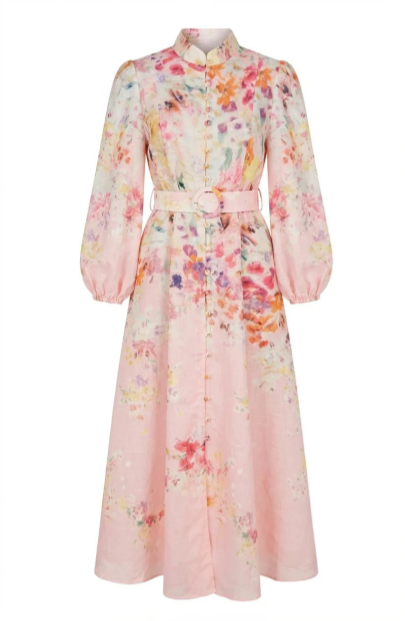 From Paris With Love Kjole - Rose Flower - Kjoler - Helt Dilla AS