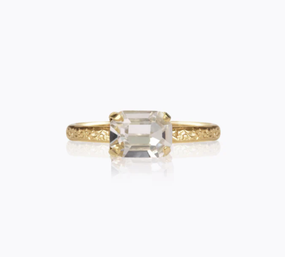 Naya Ring - Gold/ Crystal