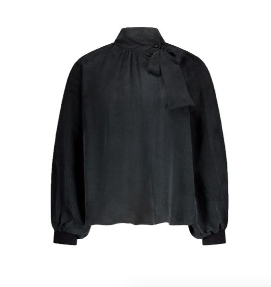 Wide bowie top - Black