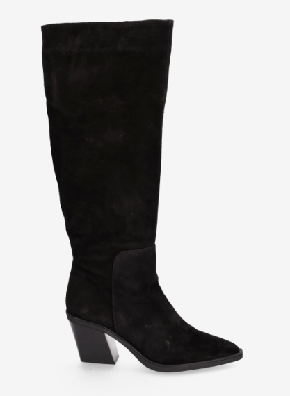 Marthe Boots - Black Suede - Sko - Helt Dilla AS