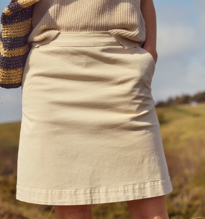 Evansas skirt - French Oak - Skjørt - Helt Dilla AS