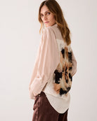 SHIRT BLOUSE IN A FABRIC BLEND - multicolor - Skjorter - Helt Dilla AS