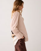 SHIRT BLOUSE IN A FABRIC BLEND - multicolor - Skjorter - Helt Dilla AS