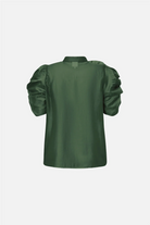 Annsofi Blouse - Dusty Green - Bluser - Helt Dilla AS