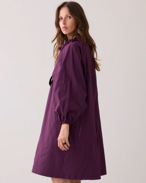 Dress Taft Light - Plomme - Kjoler - Helt Dilla AS