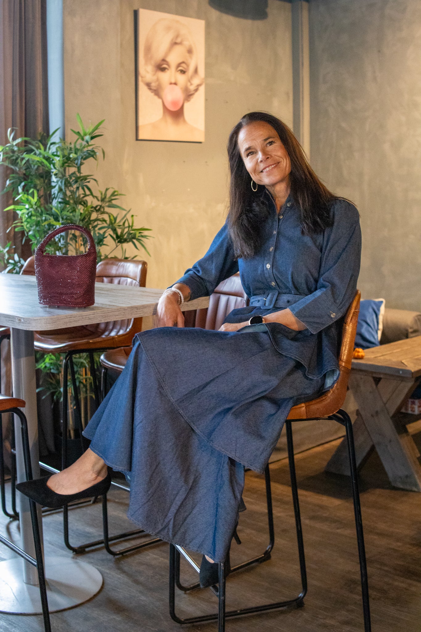 Denim Shirt Dress - Kjoler - Helt Dilla AS