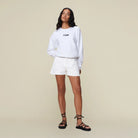 Sandra-C shorts - omaha light white - Shorts - Helt Dilla AS