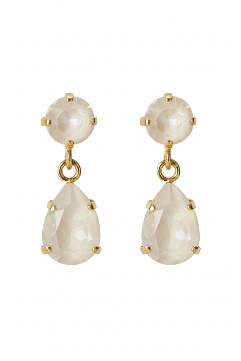 Mini Drop Earrings - linen ignite - Tilbehør - Helt Dilla AS