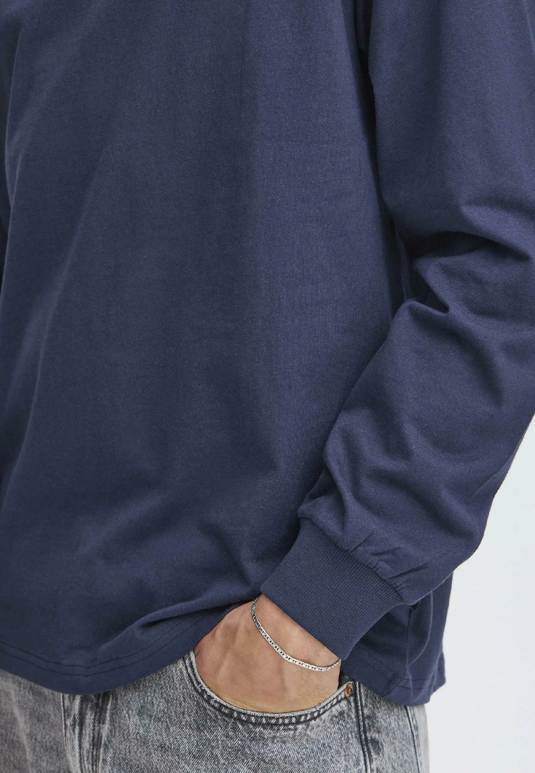 SDREYNALDO Longsleeve - Insignia blue