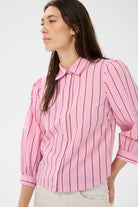 Anais Skjorte - Pink Stripe - Skjorter - Helt Dilla AS