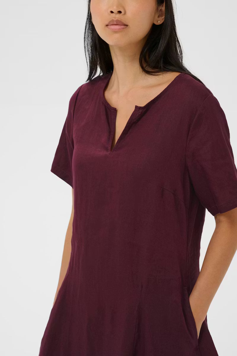 Aminasa Kjole - Fig - Kjoler - Helt Dilla AS