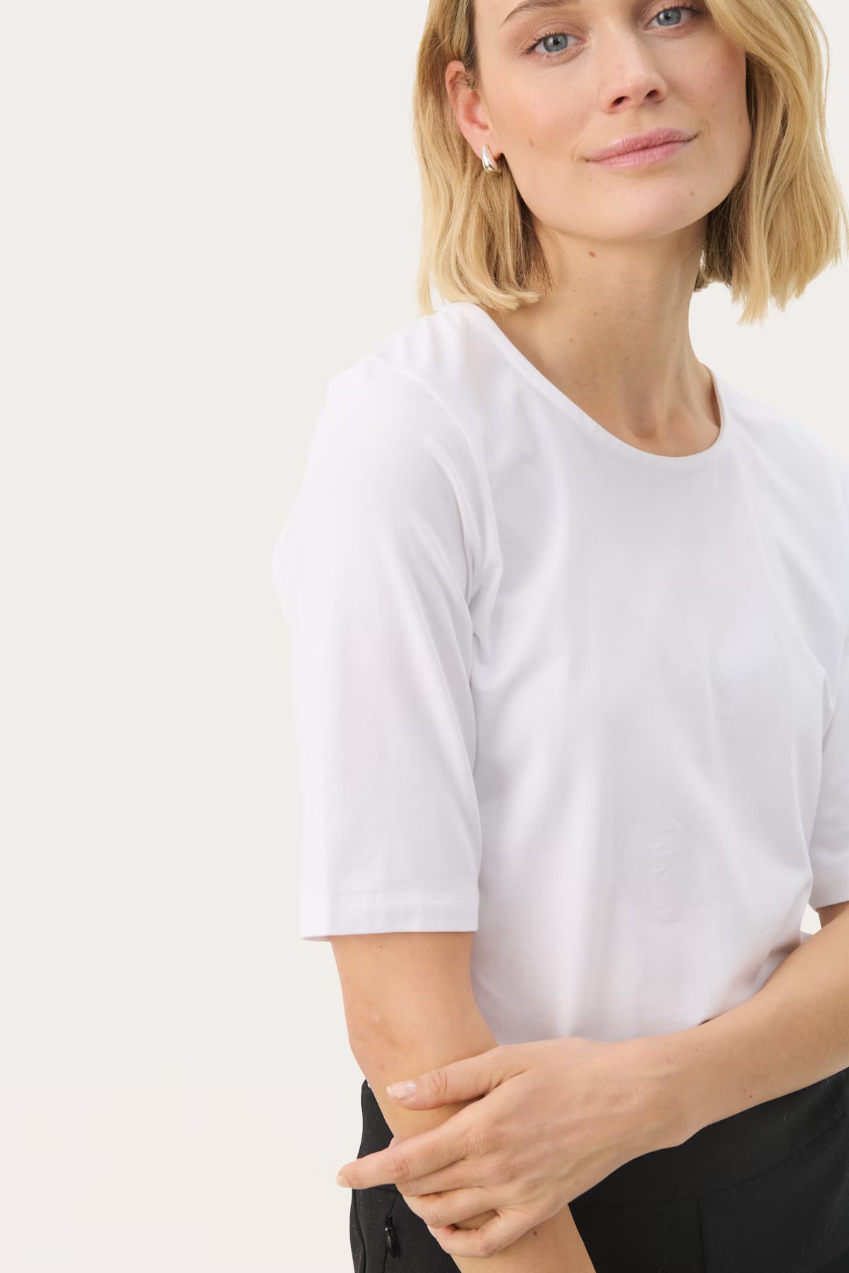 Nemi t-shirt - Bright White - Singlet, Topper & T-skjorter - Helt Dilla AS