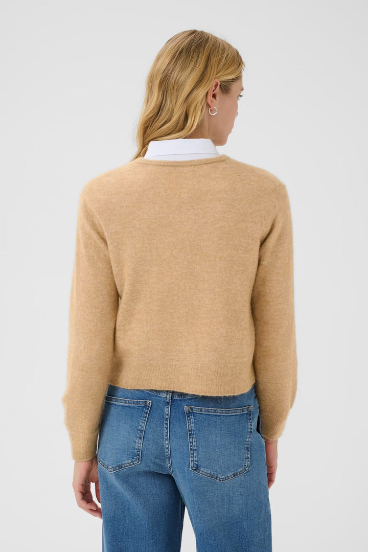 Ninell cardigan - Tiger´s eye melange - Cardigans - Helt Dilla AS