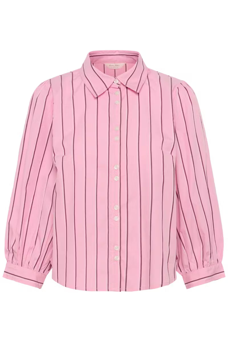 Anais Skjorte - Pink Stripe - Skjorter - Helt Dilla AS