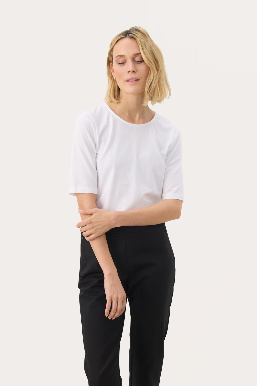 Nemi t-shirt - Bright White - Singlet, Topper & T-skjorter - Helt Dilla AS
