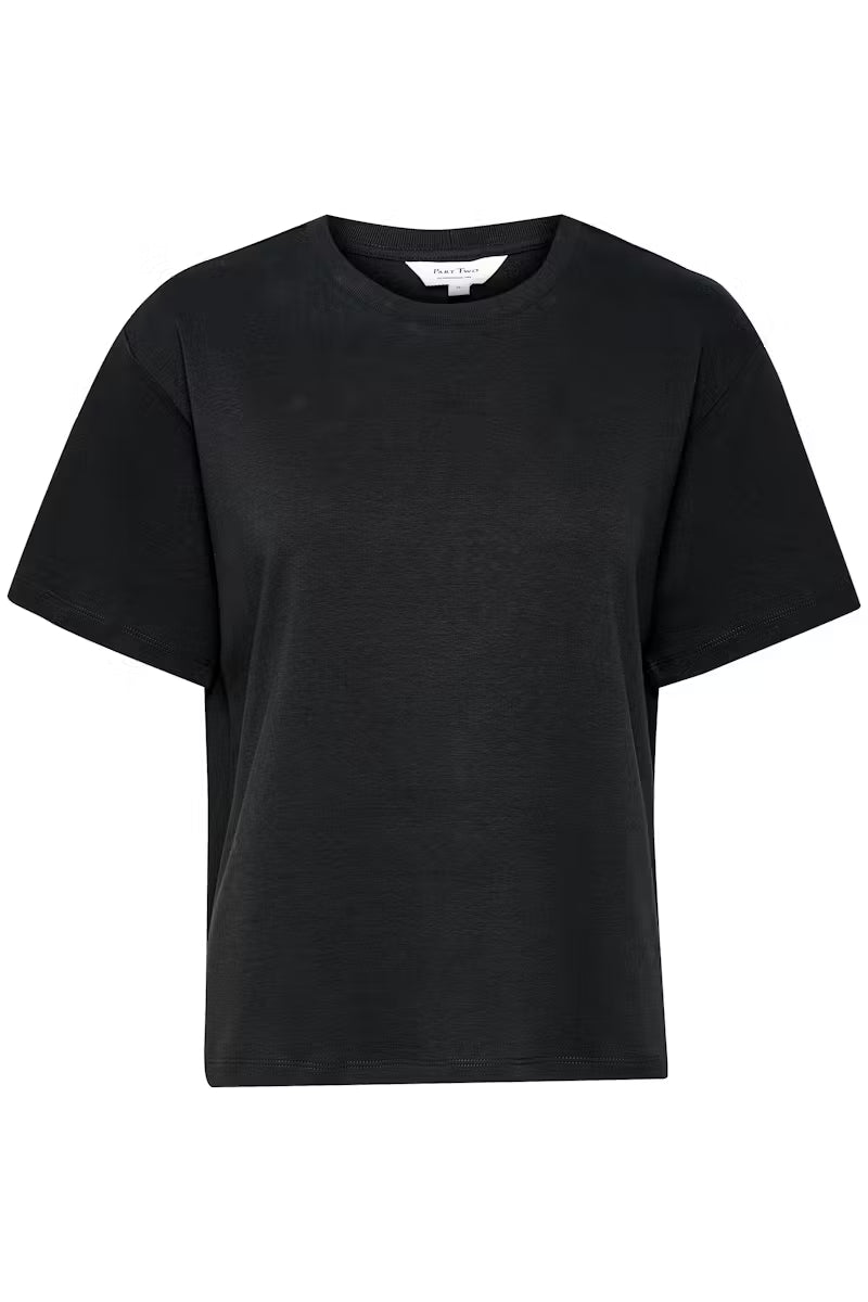 Anne T-shirt - Black - T-skjorter - Helt Dilla AS