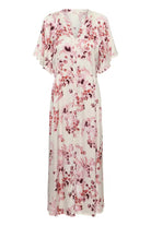 Alaja Dress - Pink Shadow Flower Print - Kjoler - Helt Dilla AS