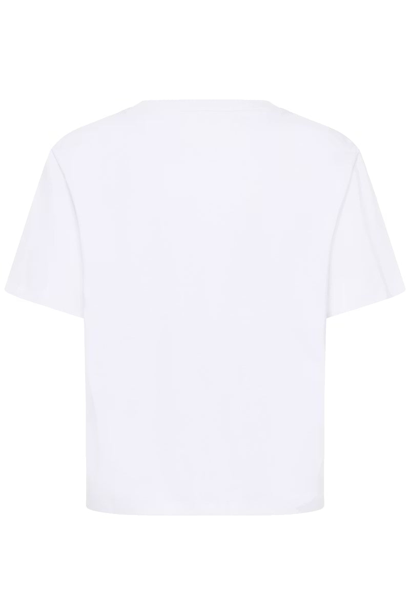 Anne T-Shirt - White - T-skjorter - Helt Dilla AS